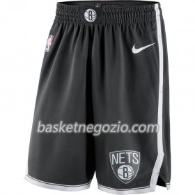 Brooklyn Nets Uomo Pantaloncini Nero 2018-19 Nike Swingman